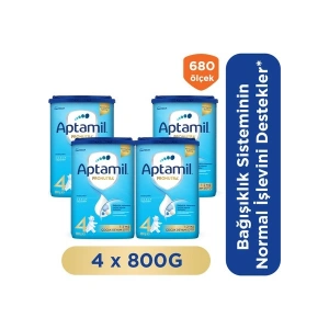 Aptamil 4 Prebiyotikli Devam Sütü 800 Gr x 4 Adet 3200 Gr