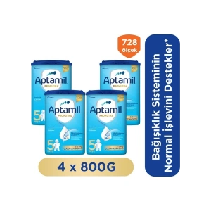 Aptamil 5 Prebiyotikli Çocuk Devam Sütü 800 Gr x 4 Adet 3200 Gr