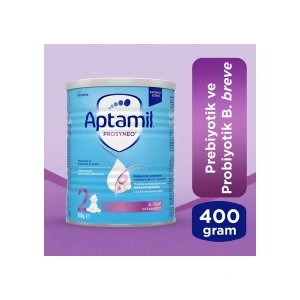 Aptamil Prosyneo 2 Devam Sütü 400 Gr Prebiyotik ve Probiyotik İçerikli Biberon Maması 6-12 Ay