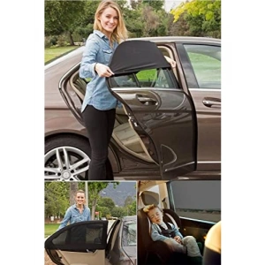 Araba Yan Cam Güneşlik Örtüsü, Anne Bebek Emzirme Perdesi