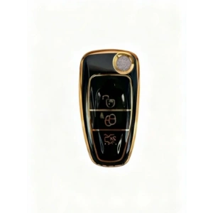 Araç Anahtarı için Siyah Silikon Koruyucu Kılıf