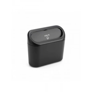 Araç İçi Asılabilir Mini Çöp Kovası, Otomatik Kapaklı