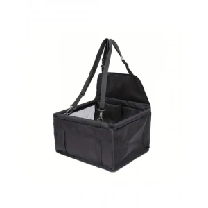 Araç İçi Evcil Hayvan Taşıma Çantası - Siyah