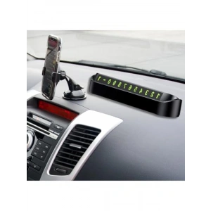 Araç İçi Park Numaratörü Açılır Kapanır Tasarım