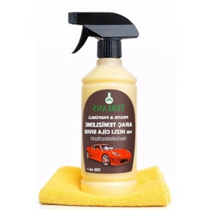 Araç Temizleyici Parlatıcı, 500 ml, Boyalı ve Plastik Alanlar için