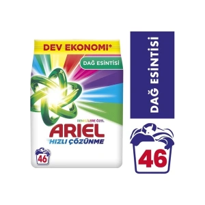 Ariel Dağ Esintisi Renklilere Özel 7 Kg Toz Çamaşır Deterjanı