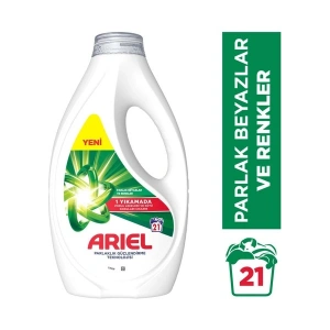 Ariel Sıvı Çamaşır Deterjanı Beyazlar ve Renkliler 21 Yıkama