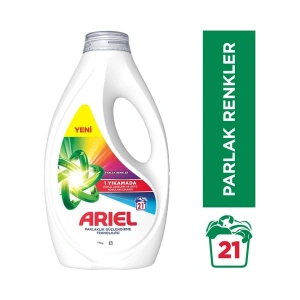 Ariel Sıvı Çamaşır Deterjanı Renklilere Özel 21 Yıkama