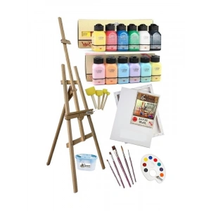 Artdeco 12 Renk Akrilik Boya Resim Seti, 75 ml, Hobi İçin