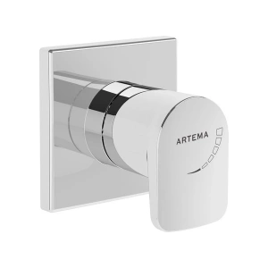 Artema Root Square A42729 Ankastre Stop Valf, Sıva Üstü, Krom
