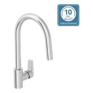 Artema Shift T20 A43678 Eviye Bataryası, C Tipi, Pull-Down, Krom