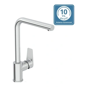 Artema Shift T30 A43691 Eviye Bataryası, L Tipi, Krom