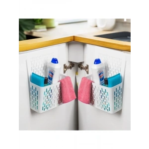 Asılabilir Mutfak ve Banyo Düzenleyici, Beyaz