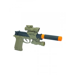 Askeri Silah Oyuncak - Hareketli Mekanizma, Ses ve Işık Efektli
