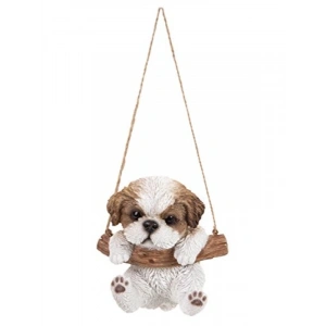 Asma Shih Tzu Yavru Köpek Dekoratif Figür