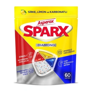 Asperox Sparx Bulaşık Makinesi Tableti 60lı