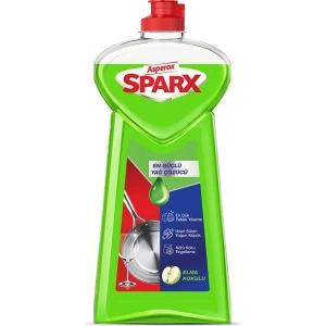 Asperox Sparx Diamond Plus 1200 ml Elma Sıvı Bulaşık Deterjanı