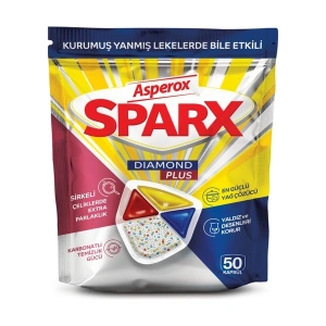 Asperox Sparx Diamond Plus Bulaşık Makinesi Kapsülü 50li