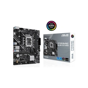 Asus Prıme H610M-K D4 Argb Intel H610 LGA1700 Ddr4 3200 HDMI M2 Usb3.2 Aura Rgb Matx Asus 5x Protectıon Iıı