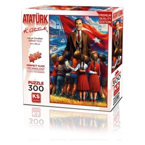 Ata ve Çocukları Puzzle 300 Parça