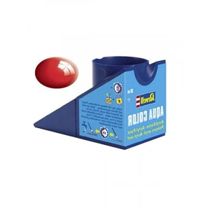 Ateş Kırmızısı Su Bazlı Maket Boyası, 18 ml