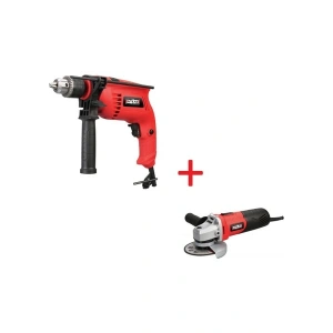 Attlas Eco 2li Set Darbeli Matkap + Avuç Taşlama 500 W - A0107023