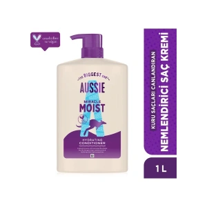 Aussie Miracle Moist Kuru Saçları Canlandıran Nemlendirici Saç Kremi
