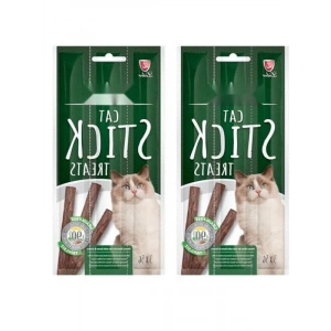 Av Hayvanlı Kedi Ödül Çubuğu (3x5 Gr, 2li Paket)