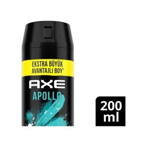 Axe Erkek Sprey Deodorant Apollo 48 Saat Etkileyici Koku 200 ml