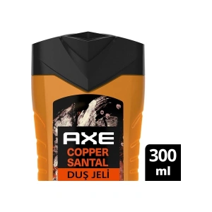 Axe Premium Collection Duş Jeli Copper Santal 3 In 1 Vücut Saç Yüz 300 ml