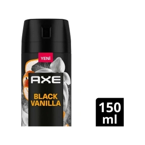 Axe Premium Collection Erkek Sprey Deodorant Black Vanilla 150 ml