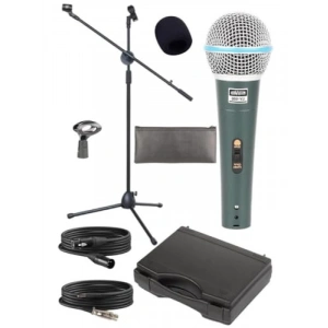 Ayaklı Kablolu Dinamik Mikrofon