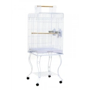 Ayaklı Papağan Kafesi - 54x54x134 cm, Enerji Sınıfı A+