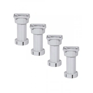 Ayarlanabilir 10 cm Gri Mobilya Ünite Ayağı (10 ADET)