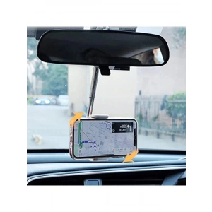 Ayarlanabilir Araç Dikiz Aynası Telefon Tutucu