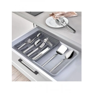 Ayarlanabilir Çekmece İçi Kaşıklık, Sürgülü Yapı, 29-50x33 cm