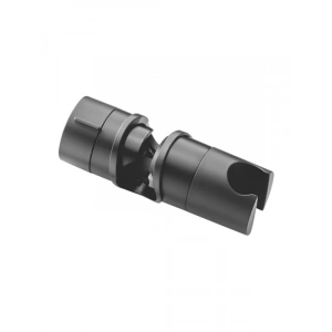 Ayarlanabilir Duş Başlığı Boru Gezeri Mafsal Sürgü Askısı (Siyah)