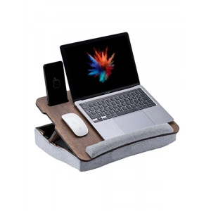 Ayarlanabilir Eğimli Minderli Laptop Sehpası - 43 cm