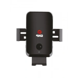 Ayarlanabilir Kablosuz Şarjlı Araç Telefon Tutucu, Siyah