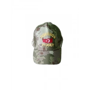 Ayarlanabilir Komando Asker Çocuk Kepi Şapkası