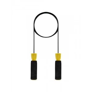 Ayarlanabilir Sünger Tutamaçlı Rulmanlı Atlama İpi - Sarı