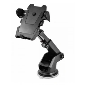 Ayarlanabilir Teleskopik Araç Telefon Tutucu, 360 Derece Dönebilir