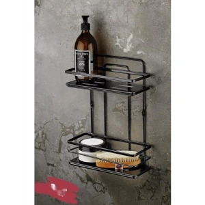 Ayarlanabilir Yapışkanlı Banyo Rafı