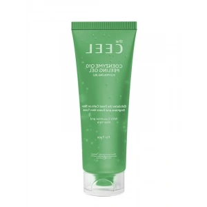 Aydınlatıcı Yüz Peeling Jel, Aloe Vera ve Salatalık Özü ile 100 ml Boyutunda