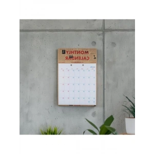 Aylık Planlayıcı Duvar Takvimi - Tarihsiz