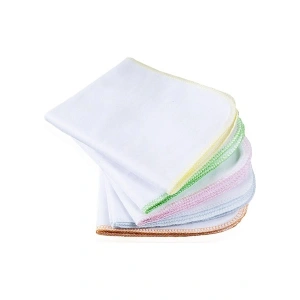 Babyjem Ağız Bezi 10Lu Pamuklu Beyaz 28x28 cm Yerli Üretim Bebeğiniz İçin Rahat Kullanım