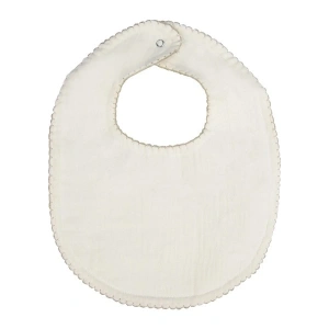 Babyjem Bürümcük Soft Müslin Mama Önlüğü Ekru