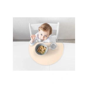 Babyjem Silinebilir Beslenme Mama Servis Matı Ekru