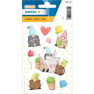 Bahçe Süslemeleri İçin 9lu Ipek Tasarım Etiket Seti