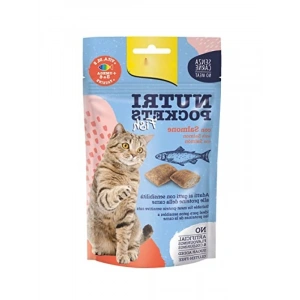 Balık ve Somon Aromalı Kedi Ödül Tableti - 60 g